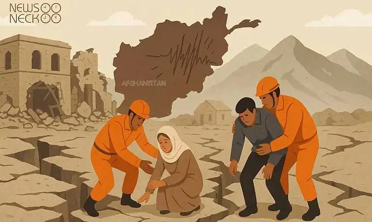 earthquake in afghan land