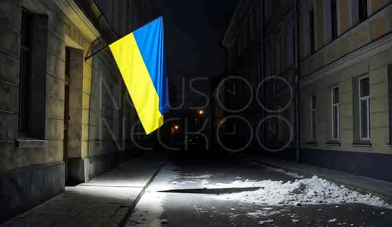 Russian Strikes Leave Kyiv in the Dark