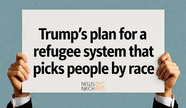 Trump's Plan for a Refugee System That Picks People By Race