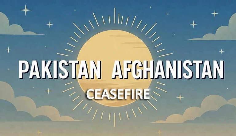 CEASEFIRE BETWEEN AFGHANISTAN AND PAKISTAN