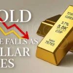 gold price sharp decline