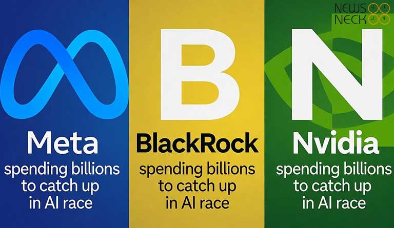 giant tech companies like meta and blackrock spending billion in Ai infrastructure