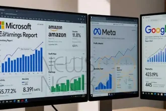 Microsoft Amazon Meta Google Earnings AI Report 8 meta, google, microsoft and amazon earning reports