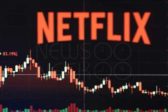netflix stocks price decline