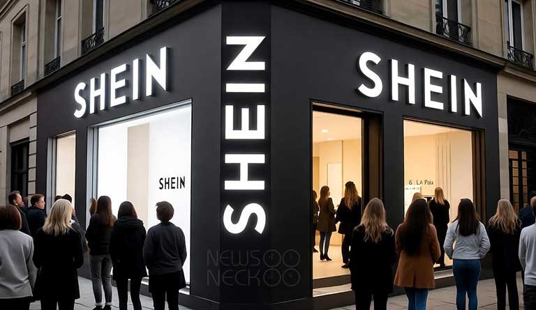 shein first ever store in paris seen blacklash
