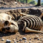 skeleton unearthed