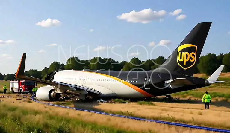 Louisville UPS Plane Crash: Jet Falls, City in Lockdown 31 ups plane crash