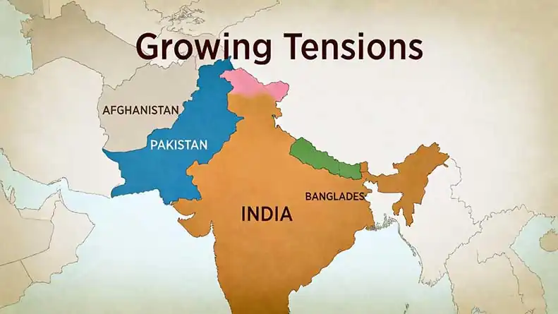 tensions growing between india and pakistan